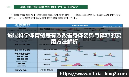 通过科学体育锻炼有效改善身体姿势与体态的实用方法解析